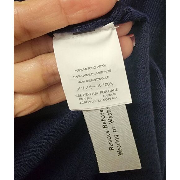 J.Crew Side Slit Merino Wool Sweater S NWT - Picture 7 of 7